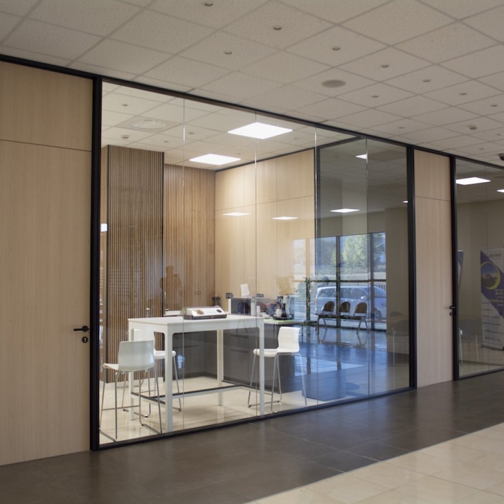 Diseño de Mamparas para oficina 