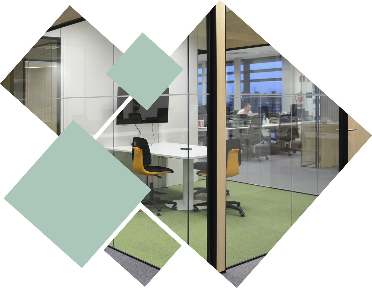 Mamparas para Oficinas y Espacios de Trabajo