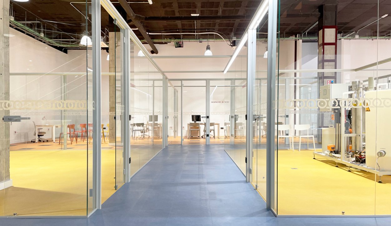 Mamparas acústicas divisorias